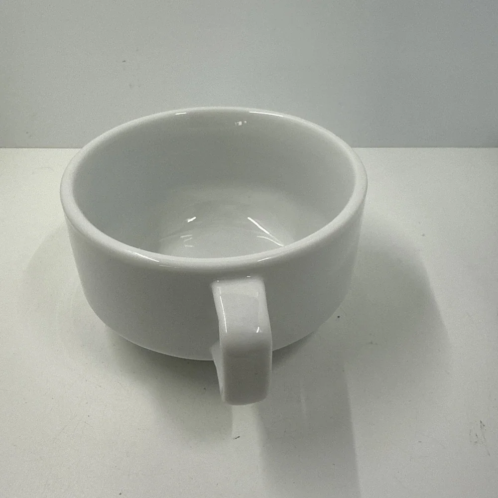 Vintage Continental Airlines‎ Stoneware Ceramic Soup Bowl Crock 8-1236 China